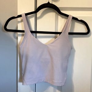 Lululemon Align Tank Top, size 0 in the color Lilac